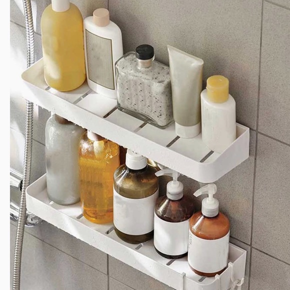 Large shower caddy shelf organizer bathroom kitchen self adhesive - Picture 3 of 7